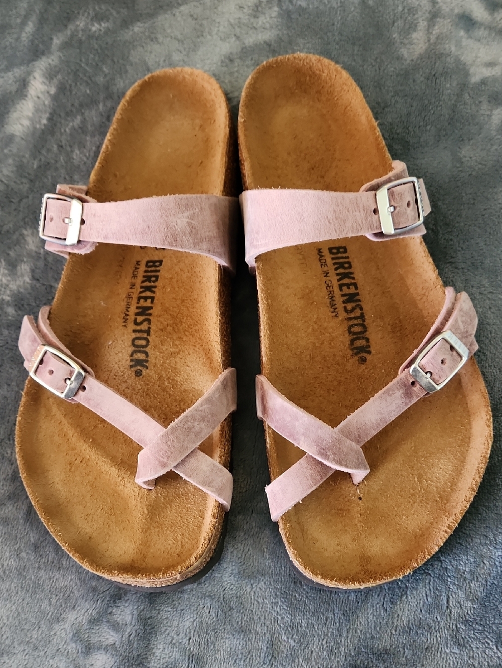 BIRKENSTOCK Mayari Oiled Leather, Lavender, Size 40 - Picture 4 of 13